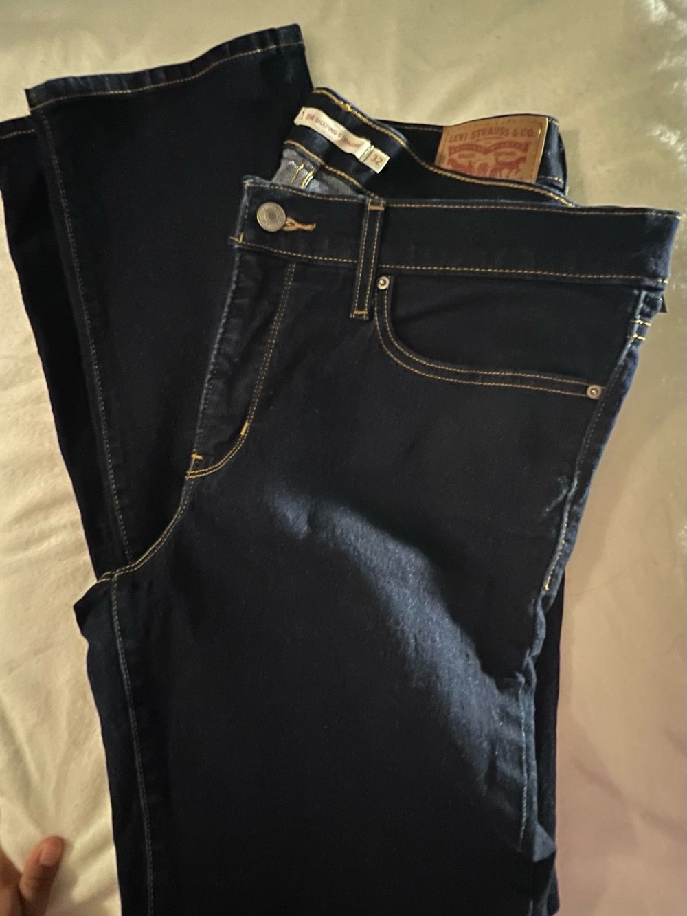 Levi's Women's Navy Skinny Stretch Jeans